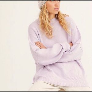 Free people Easy Street Tunic Purple size XS